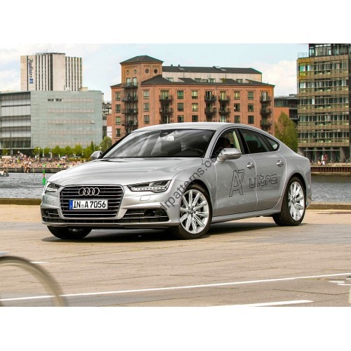 Audi A7 2016 - the pattern of the interior
