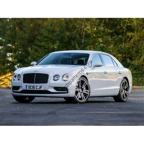 Bentley Flying Spur V8 2013-2019 - the pattern of the interior