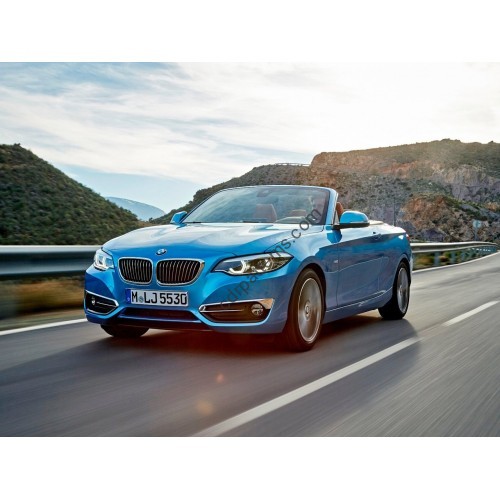 BMW 2 Series Convertible 2018 - the pattern of the interior