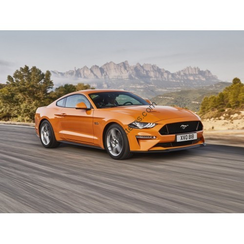 Ford Mustang 2017 - the pattern of the interior