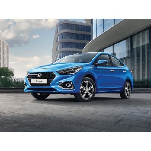 Hyundai Solaris 2020 - the pattern of the interior