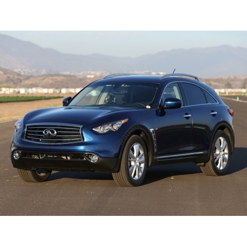 Infiniti QX70 2017 - the pattern of the interior