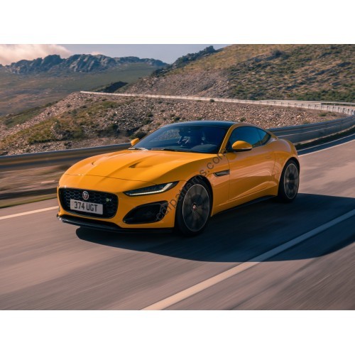 Jaguar F-Type 2020 - the pattern of the interior