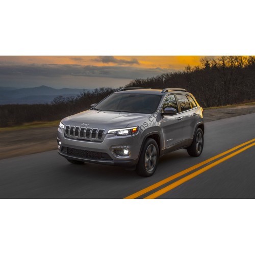 Jeep Cherokee 2019 - the pattern of the interior