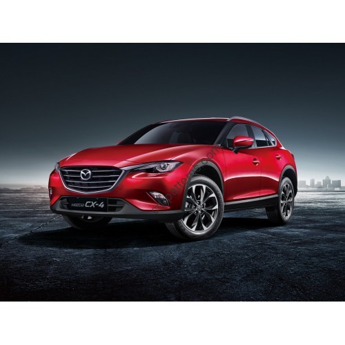 Mazda CX-4 2016 - the pattern of the interior