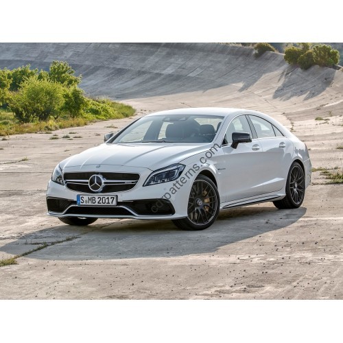 Mercedes-Benz AMG CLS63 2016 - the pattern of the interior