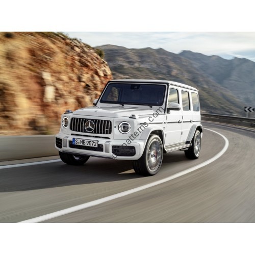 Mercedes-Benz AMG G63 2019 - the pattern of the interior