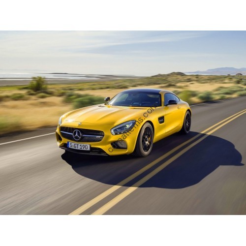 Mercedes-Benz AMG GTS 2016 - the pattern of the interior