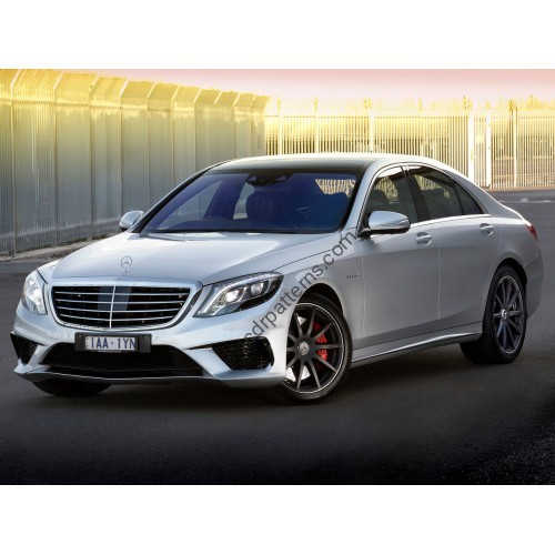 Mercedes-Benz AMG S-Class 4door 4 seat 2015 - the pattern of the interior