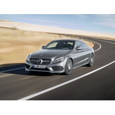 Mercedes-Benz C-Class Coupe 2017 - the pattern of the interior Mercedes-Benz C-Class Coupe 2017 - the pattern of the interior