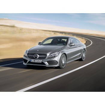 Mercedes-Benz C-Class Coupe 2017 - the pattern of the interior
