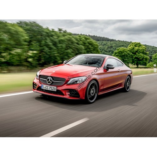 Mercedes-Benz C-class coupe 2019 - the pattern of the interior