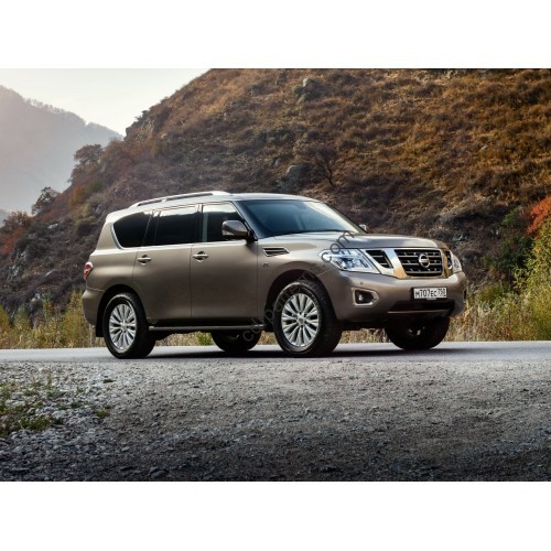 Nissan Patrol 2014 - the pattern of the interior