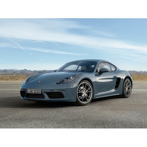 Porsche 718 2017 - the pattern of the interior
