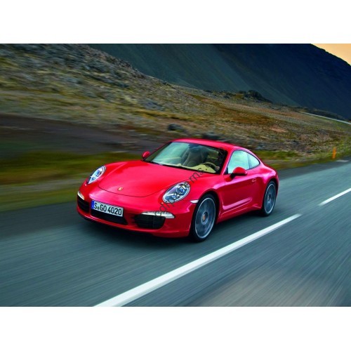 Porsche 911 2015 - the pattern of the interior