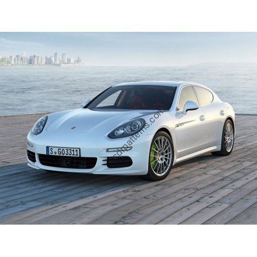 Porsche Panamera 2015 4S - the pattern of the interior
