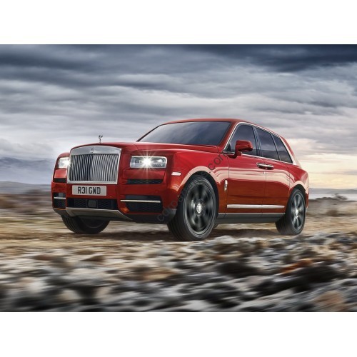 Rolls-Royce Cullinan 2018 - the pattern of the interior