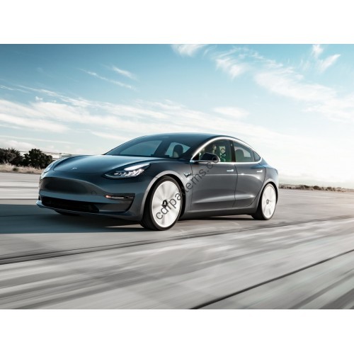 Tesla Model 3 2019 - the pattern of the interior