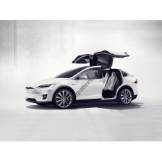 Tesla Model X 2018 - the pattern of the interior Tesla Model X 2018 - the pattern of the interior
