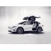 Tesla Model X 2018 - the pattern of the interior