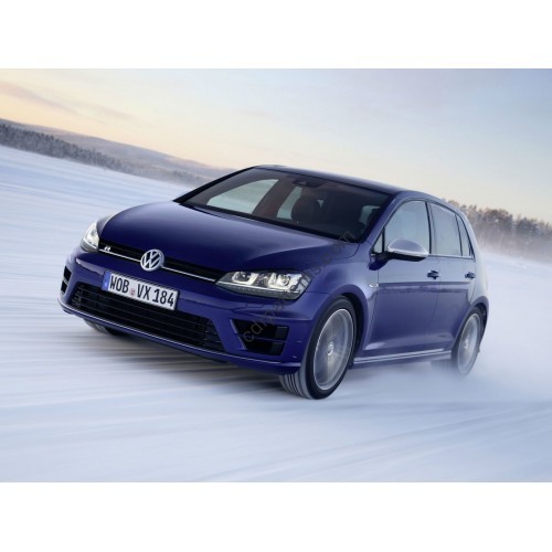 Volkswagen GOLF 2017 - the pattern of the interior
