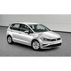 Volkswagen GOLF 2018 Sportsvan Deluxe Edition - the pattern of the interior