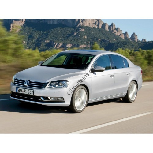 Volkswagen Passat 2012-2015 - the pattern of the interior