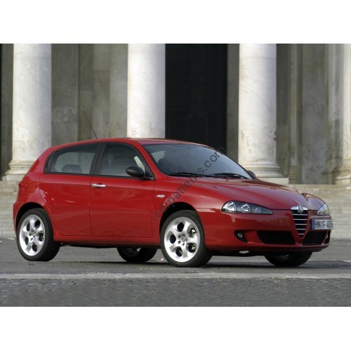 ALFA ROMEO 147 2000-2010 - pattern for car mats