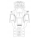 Acura A110 Coupe GT (2023 - 2024) (American) full body - pattern for the body