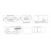 AITO M7 2024 full body - pattern for the body
