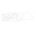 Alfa Romeo Stelvio 2023 front - pattern for the body