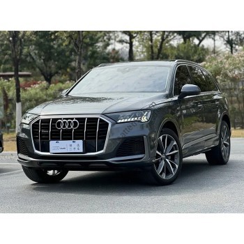 Audi Q7 S-Line 2020 front bumper - pattern for the body