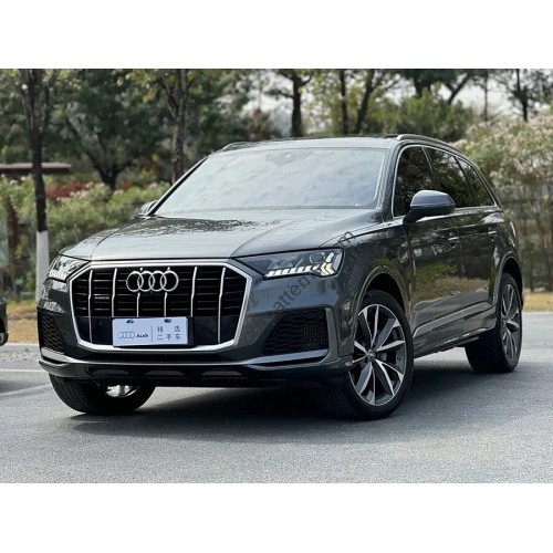 Audi Q7 S-Line 2020 front bumper - pattern for the body