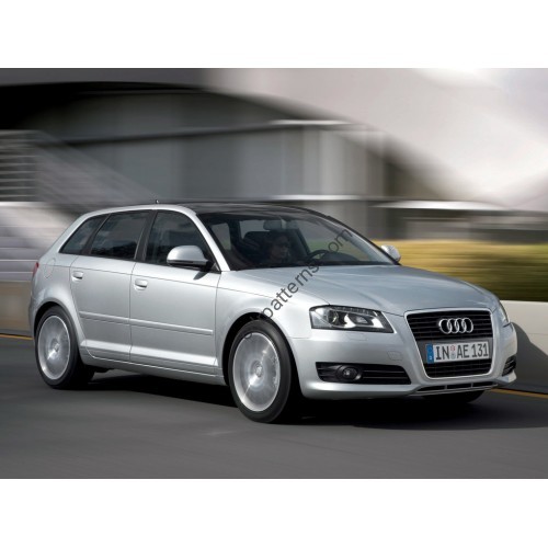 Audi A3 (EU) 2009 - pattern for the body