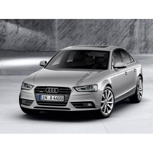Audi A4 - 4 generation B8 (08.2007 - 11.2015) - pattern on the windshield