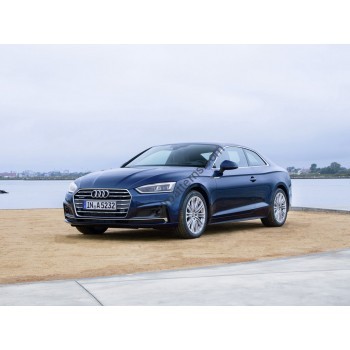 Audi A5 coupe, 2 generation, F5 (10.2016 - 07.2020) Front side glass pattern