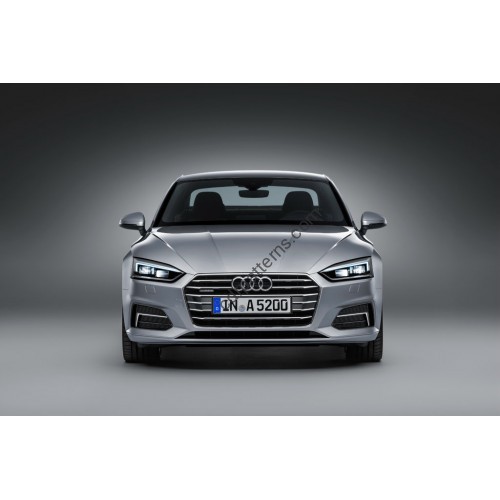 Audi A5 coupe, 2 generation, F5 (10.2016 - 07.2020) - pattern on the windshield