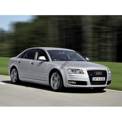 Audi A8 2 поколение, D3 2003-2009 - Pattern for rear windows