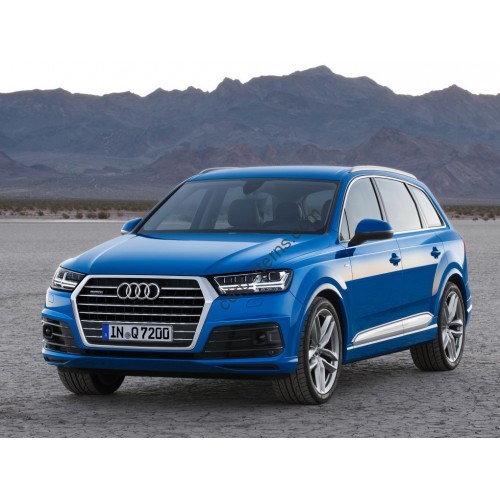 Audi Q7 2015-2020 2 generation 4M - pattern on the windshield