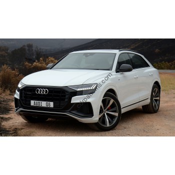 Audi Q8 (2019) S-line - the pattern of the interior