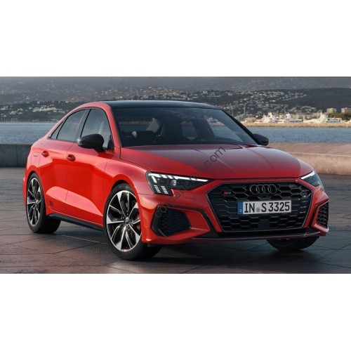 Audi S3 Sedan Base (2021 - 2024) (American) full body - pattern for the body