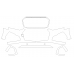 Audi a5 (2020) s-line - pattern for the body