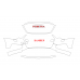 Audi A6 (2019) bumper with grille - pattern for the body