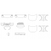 Audi Q3 (2019) S‑Line front - pattern for the body