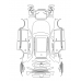 Audi Q7 S-Line SUV 2025 (American) full body - pattern for the body