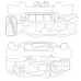 Audi RS6 2021 - pattern for the body