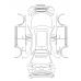Audi SQ5 SUV Base (2021 - 2024) (American) full body - pattern for the body