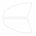 Audi Q8 e-tron 1 generation (11.2022 - present) Front side glass pattern