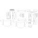 Audi A4 - 2.0T, 3.2 (Avant,Sedan) 2011 - pattern for the body