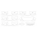 Audi A6 (4G2) 2013 - pattern for the body